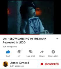 Joji has also released two comedic albums and various other less serious songs under the name pink guy. James Cawood Joji Slow Dancing In The Dark Recreated In Lego 39k Weergaven 86k 47 Live Chat Delen Dowaden James Cawood 25k Abonnees Abonneren Bart Simpson Editors Shit Their Pants Watching