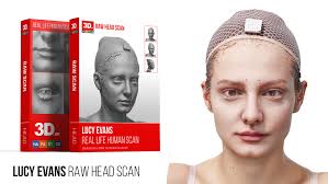 Lucy Evans 3D Raw Head Scan