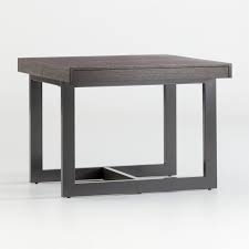 Archive Square Extension Dining Table Reviews Crate And Barrel In 2020 Extension Dining Table Dining Table Dining Table With Storage