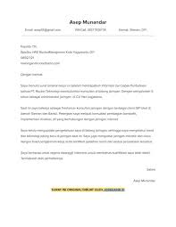 Tips membuat cover letter dalam bahasa indonesia. 48 Contoh Surat Lamaran Pekerjaan Yang Baik Dan Benar Doc Pdf