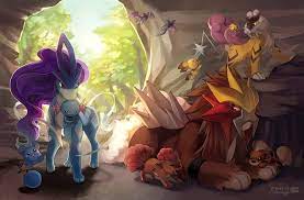After shiny lugia's recent reveal, we felt it was important for our. Pkmn Legendary Beasts By Finni On Deviantart Pokemon Fan Art Pokemon Pokemon Fan