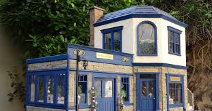 The Blue Peacocks Salon De The Salon De The Maison Miniature Maison De Poupee