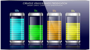 How To Create Battery Vector Data Chart Graph In Microsoft Office Powerpoint Ppt