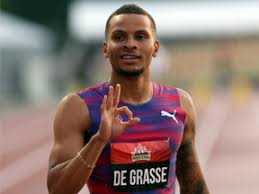 I wouldn't be where i am today if it weren't for my education, the resources made available to me and the mentorship and support of my first coach, tony sharpe, my mum and countless others along the way. People Just Lose Their Minds Andre De Grasse Has Made Canadians Love Track Again National Post