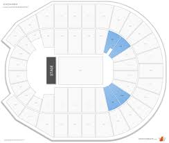 Simmons Bank Arena Seating Guide Rateyourseats Com