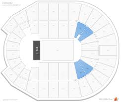 simmons bank arena seating guide rateyourseats com