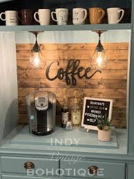 Sold Custom Armoire Coffee Bar Beverage Bar Wine Bar Rustic Coffee Bar Coffee Cabinet In 2021 Coffee Bar Home Coffee Bar Station Diy Coffee Bar