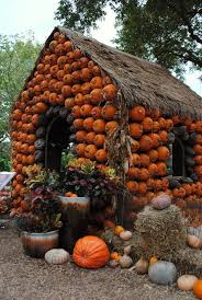 Pumpkin House Herbst Dekor Gartendekoration Schone Herbstbilder