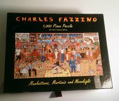 On the heels of the popular and sold out release illusions of new york, charles fazzino is releasing a new new york series on aluminum titled midnight in manhattan. this time, he's experimenting with color. Charles Fazzino Manhattans Martinis And And 50 Similar Items