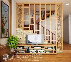 Maybe you would like to learn more about one of these? Partisi Penutup Tangga Ukiran Modern Rumah Ide Dekorasi Rumah Desain Partisi Ruang Tamu