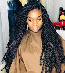 Once the braid is set, tug the edges and pull them out to make it bigger and add volume. 33 Beautiful Marley Braids Hairstyles Ideas With Trending Images