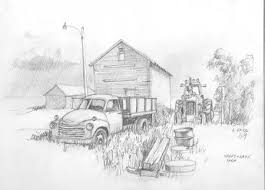Details of pin by jason allen on truck car drawing pencil. Journal Week 2 Pencil Drawings Drawings Pencil Sketches Landscape