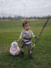 Baby Rey Star Wars Costume Rey Costume Diy Rey Diy Kids Costume Star Wars Costumes Diy Costumes Kids Rey Costume