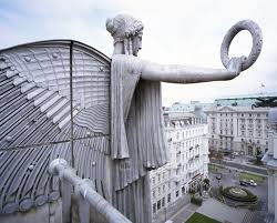 Otto Wagner Austrian Postal Savings Bank Vienna Austria 1904 6 Via Designfine Art Nouveau Architecture Otto Wagner Art Nouveau