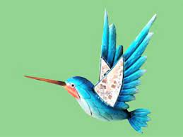 Hummingbird not only looks bright and stylish, but also symbolizes intuition, freedom, beauty, change for the better. Second Life Marketplace Hanging Home Wall Decor Hummingbird Mosaic Metal Hand Crafted Art Design House Furnishing Copy Mod 1 Prim Promo Sale