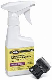 Do not pull off the film while it is cold, otherwise, you will be left with a sticky residue on your window. Amazon Com Gila Fr200 Window Film Removal Tool Kit 8 Fl Oz Automotive
