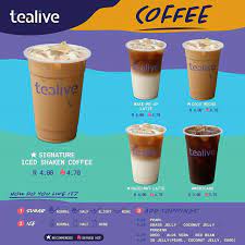 A recipient can redeem any item on the menu. Tealive Brunei Posts Facebook