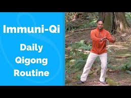 22 Immuni Qi Qigong Routine For Lungs And Immune System With Jeffrey Chand Youtube Qigong Exercises Qigong Exercise