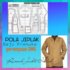 Lebar 5cm , tinggi 3 cm badge sma n. Pola Baju Seragam Pramuka Smp Sma Shopee Indonesia