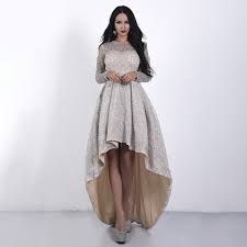 فستان سهرة أنيق قصير من الأمام بأكمام طويلة Long Sleeve Glitter Dress Long Sleeve Mini Dress Mini Dress