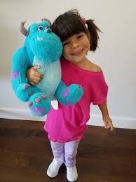 We decided to give her favorite movie home a break and i introduced her to monsters inc. Boo Costume Easy Diy No Sew Boo Costume For This Halloween