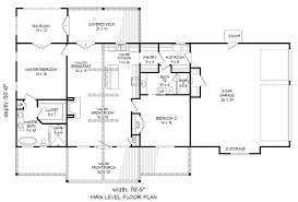 Modern 4 bed + media room | 2 bath | double garage. House Plan 40824 Ranch Style With 1650 Sq Ft