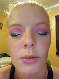 For the 4th of July I tried a more festive look 😁