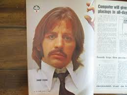 1969 Australian TV Magaz(RINGO STAR/THE BEATLES/SANDY EDMONDS/MIA  FARROW/SHAZZAN