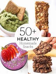50 Healthy Homemade Snacks Vegan Gf Simply Quinoa Healthy Homemade Snacks Homemade Snacks Healthy Snacks Recipes