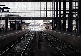 Snow Snowfall Snowing Snowy Winter Architecturephotography Train Traintracks At The Hauptbahnhof B Train Tracks Instagram Architecture Photography