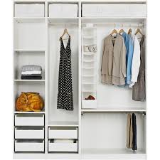Ikea Pax Wardrobe With Interior Organizers White Hasvik Red 720 Liked On Polyvore Featuring Home Ho Ikea Closet Organizer Ikea Pax Wardrobe Ikea Closet