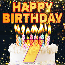 Maybe you would like to learn more about one of these? Happy 7th Birthday Cake Gif Free Download Download On Funimada Com