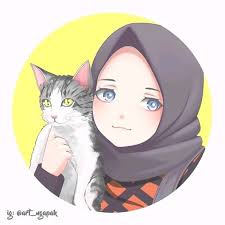 Pin Oleh Sueda Onder Di Anime Muslimah Elit Ilustrasi Karakter Seni Islamis Seni Digital