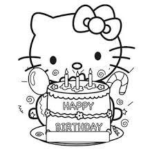 Birthday Crowns With Images Hello Kitty Coloring Kitty Coloring