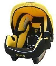 New Official Ferrari Infant Carrier Baby Car Seat Carseat Yellow Black Baby Car Seats Baby Car Bed Baby Carrier
