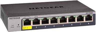 Its a managed switch giving me more expansion to my recent education in technology. Netgear Gs108t Switch 8 Port Gigabit Ethernet Lan Amazon De Computer Zubehor