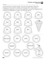 This Pin Represents The Nctm Standard Because It Is An Activity Sheet For Ordinal Math Worksheets Number Worksheets Kindergarten Ordinal Numbers Kindergarten