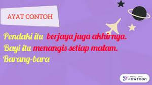 Vincent chong menghadiahi zalipah sebuah novel bersempena dengan hari jadinya yang ke 14. Ayat Susunan Biasa Dan Ayat Susunan Songsang Powtoon