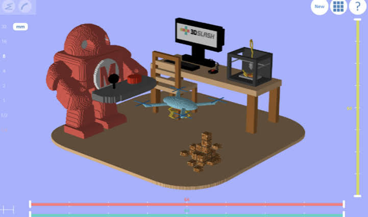 3D Slash, el software de diseño 3D gratuito inspirado en Minecraft - 3Dnatives