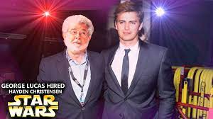 A lot of people dislike george lucas' choice of christensen but they look like they are having fun. George Lucas Just Hired Hayden Christensen Now Star Wars Explained Youtube