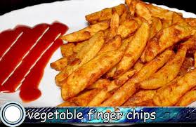 Instant Vegetable Finger Chips Recipe In Hindi French Fries Recipe Tea Time Food Crispy French Fries