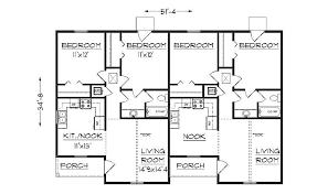 Can be a laundry area or can this duplex house plan has 3 bedrooms each on the upper floor. Pin On Duplex Apartment Plans