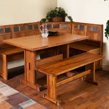 Sunny Designs Sedona Corner Breakfast Nook Nook Dining Set Dining Furniture Sets Breakfast Nook Set