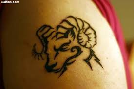 The tribal bear tattoo is all about flaunting delicate artwork. Brilliant Aries Tribal Tattoo Outline On Men Sleeve Segerios Com