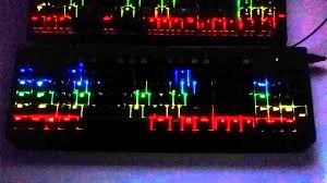 Rgb Keyboard Music Visualizer New And Improved Version Youtube