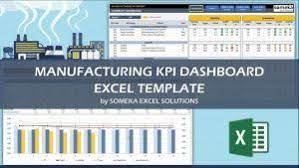 manufacturing kpi dashboard excel prepayments schedule template