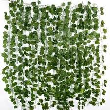 Posée sur une cheminée, une étagère ou en déco de table, cette jolie guirlande de feuilles, de couleur cuivrée, apportera à coup sûr une touche féérique à votre déco de. 12pcs X 2m Lierre Artificiel Vigne Artificiel Lierre Feuille De Vigne Guirlande Plante Lierre Artifici Plantes Artificielles Plantes Suspendues Guirlande Vigne