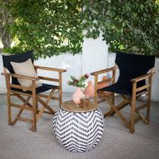 Small Space Conversation Patio Sets Black Friday Cyber Monday Deals Hayneedle Small Outdoor Furniture Wooden Patio Furniture Directors Chair
