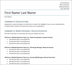 general contractor professional resume