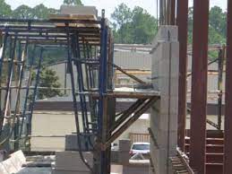 There should be a minimum of 1.5 inches of gap between any solid surface and the handrail. How To Build A Temporary Handrail System 10 Steps With Pictures